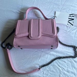 NWT Pink Zara Mini Bag